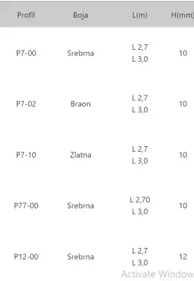 LAJ STEPENIŠNA 10 P7-00 2,7m