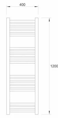 SUŠAČ WARME WERRA 40X120 HROM