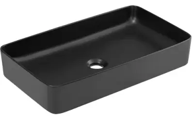 LAVABO SLIM 2 E-6275 CRNI MAT