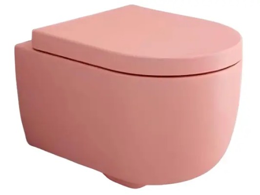WC ŠOLJA KONZ.V-TONDO 49 ROZA