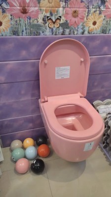 WC ŠOLJA KONZ.V-TONDO 49 ROZA